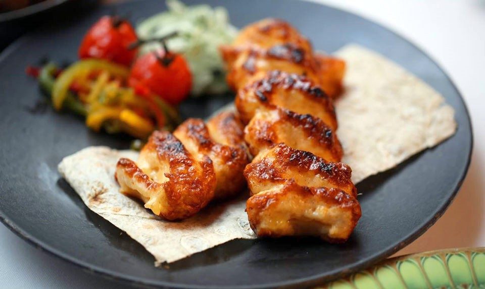 Crayfish Kebab