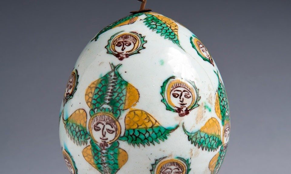 Ceramic eggs from Kutahya