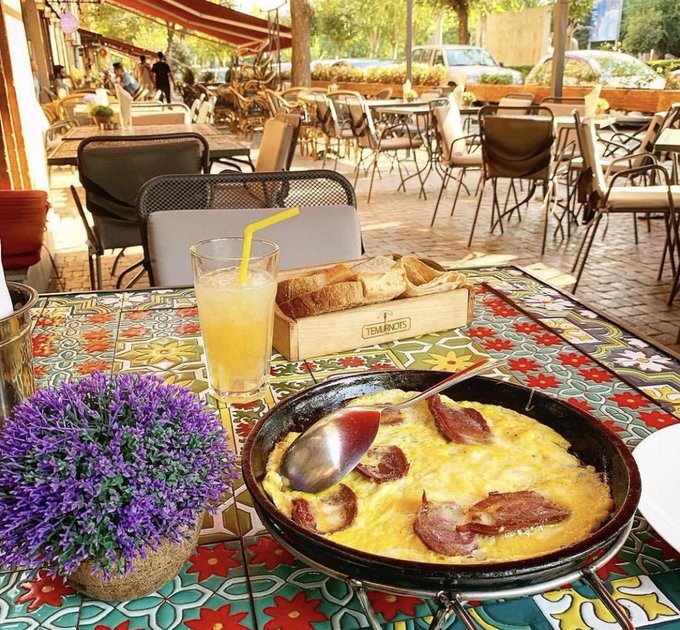 Armenian Basturma Omelette