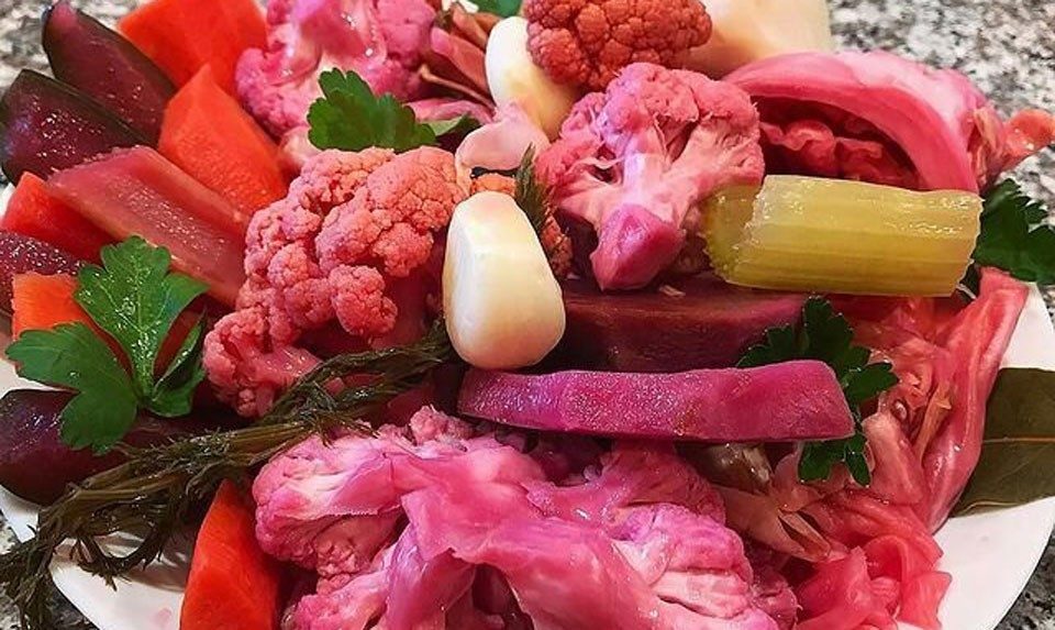 Armenian Rainbow Pickles