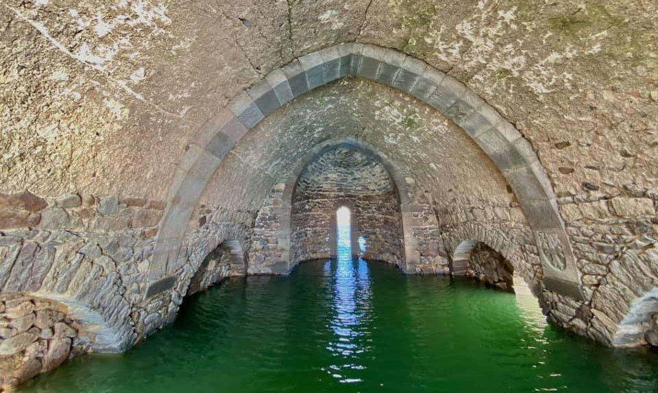 The submerged church of St. Karapet