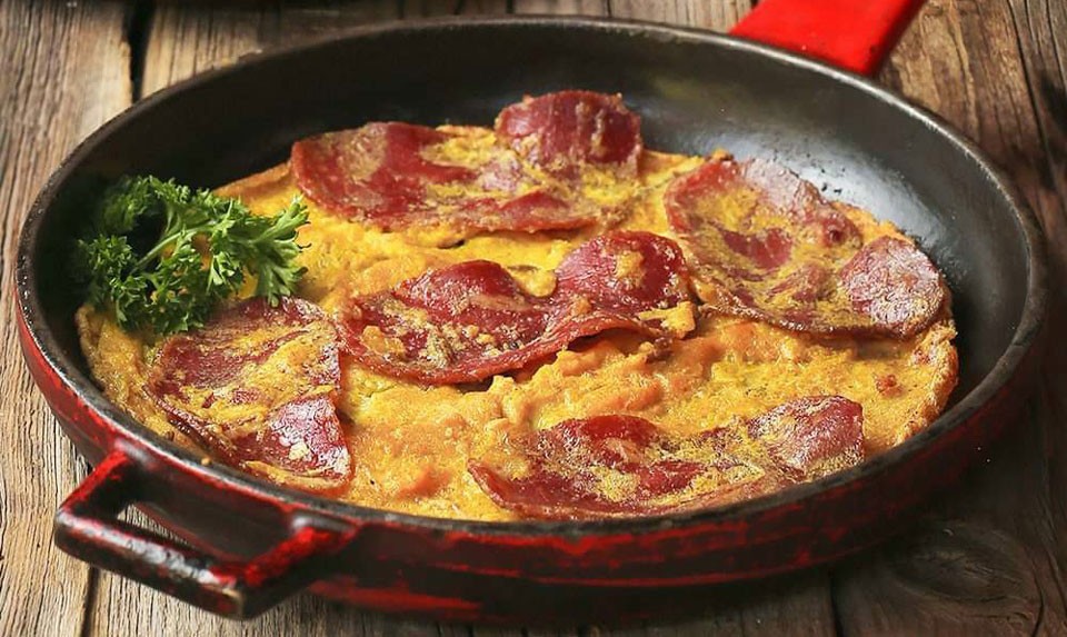 Basturma Omelette