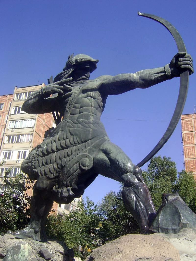 The statue of Hayk Nahapet