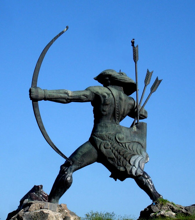 The statue of Hayk Nahapet