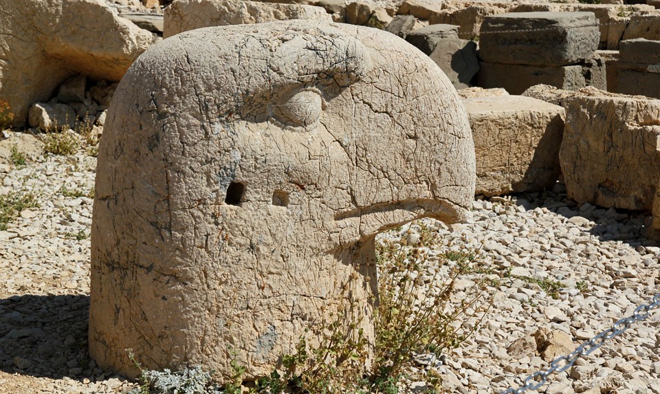 The sanctuary of Armenian Gods on Mount Nemrut