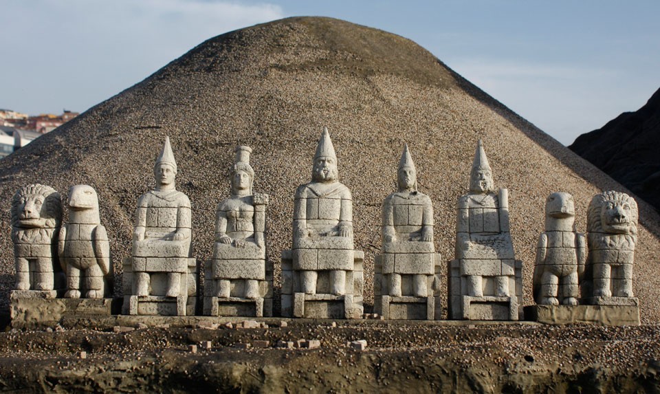 The sanctuary of Armenian Gods on Mount Nemrut
