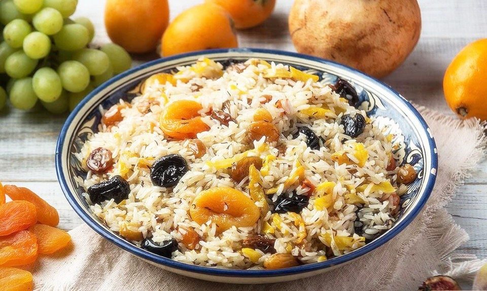 Armenian Sweet Rice Pilaf with Raisins